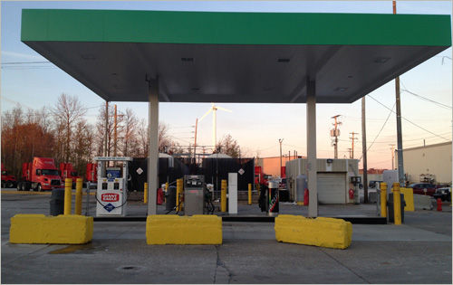 Compressed Natural Gas Fueling Station - Cleveland, Ohio